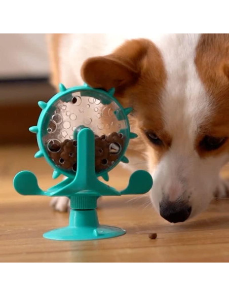 Dispensador de Golosinas para Gatos OwnLifeYF Molino de Viento