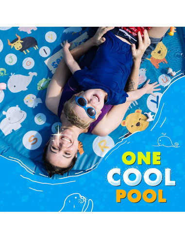 Alfombra SplashEZ 3-en-1 con Aspersor y Piscina 152 cm