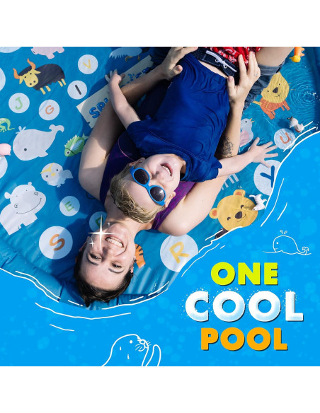 Alfombra SplashEZ 3-en-1 con Aspersor y Piscina 152 cm