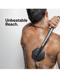 Exfoliante de Espalda de Silicona Tooletries - Carbón 2