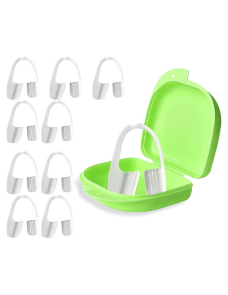 Protector Bucal Antirrechinado Wokyo - Paquete de 10 Unidades