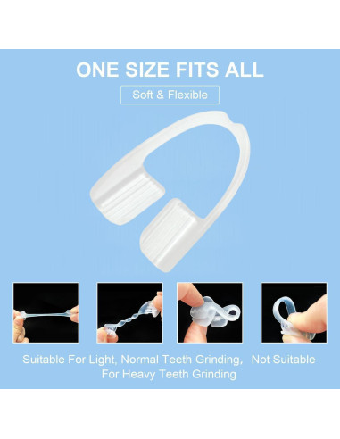 Protector Bucal Antirrechinado Wokyo - Paquete de 10 Unidades