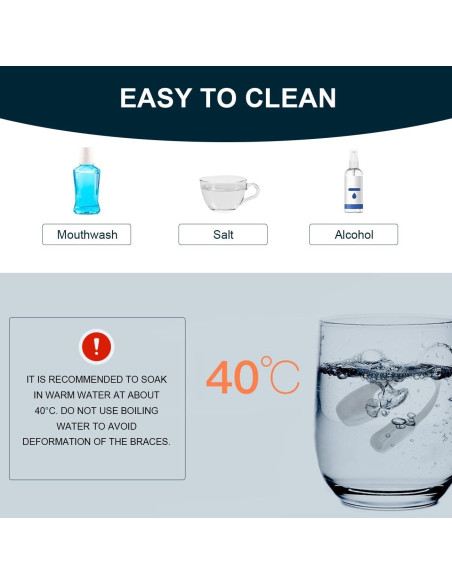 Protector Bucal Antirrechinado Wokyo - Paquete de 10 Unidades