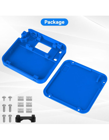Funda Meshnology para ESP32 LoRa V3 - Azul, Diseño Ergonómico