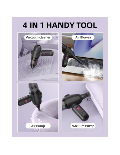 Aspiradora de Coche EBOSSOM V6 Pro 8000Pa Portátil Sin Cable 2