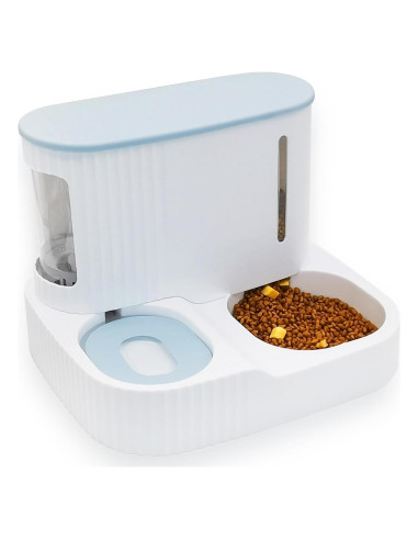 Comedero y Bebedero Automático para Gatos Kathson 3L Verde