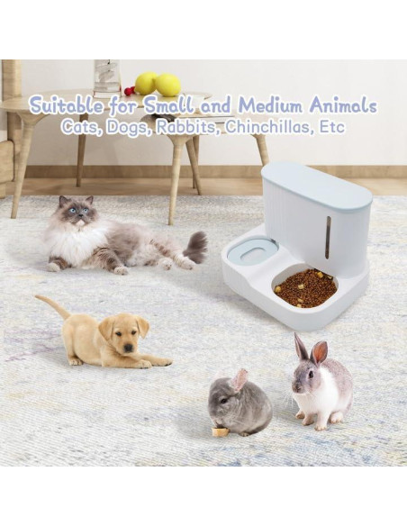 Comedero y Bebedero Automático para Gatos Kathson 3L Verde