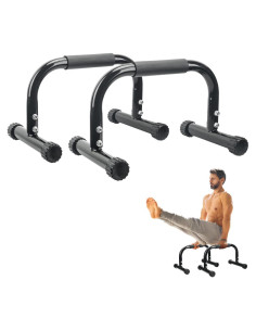 Barras Parallettes AmazeFan para Calistenia y Flexiones
