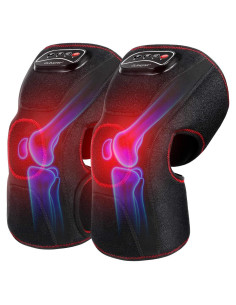 Masajeador de Rodilla QUINEAR con Calor y Compresión - Alivio Dolor