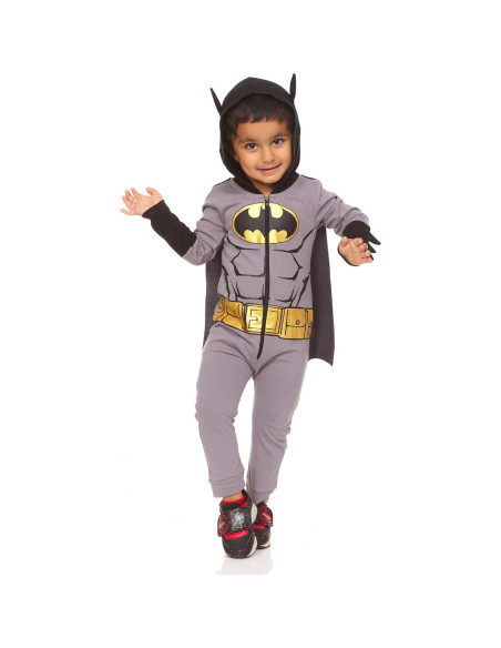 Disfraz de Superhéroe DC Comics para Niños 2T - Batman con Capa