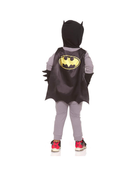 Disfraz de Superhéroe DC Comics para Niños 2T - Batman con Capa