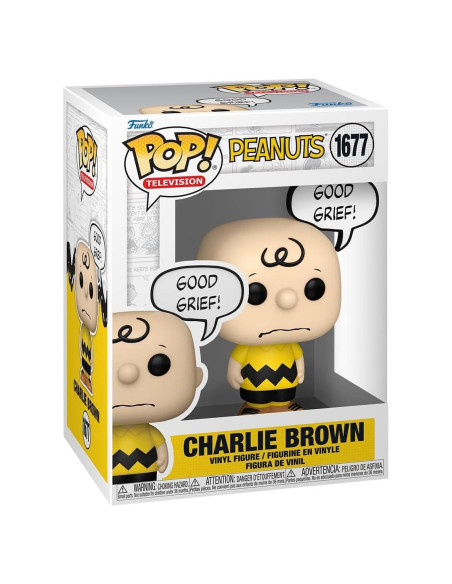 Funko Pop Charlie Brown Peanuts Clásico Figura Vinilo 10 cm