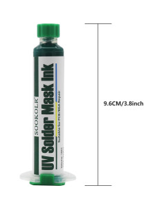 Tinta de Máscara de Soldadura UV Sookolr 10CC Verde 2