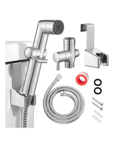 Ducha Musulmana JONKEAN Pulverizador Bidet Mano 1.5m Cromo