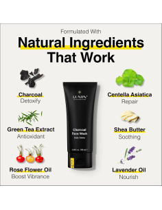 Limpiador Facial Lumin Carbón 100ml x2 - Control de Aceite 2