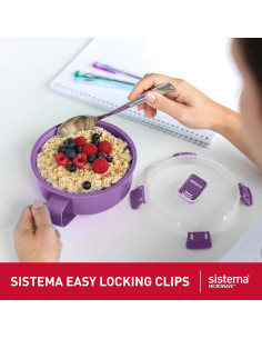 Contenedores de Microondas Sistema 3 Piezas - Avena, Sopa, Fideos 2