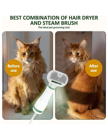 Secador de Pelo Multifuncional para Mascotas CIBKJ 5 en 1