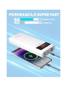 Cargador Portátil ROMOSS Sense 6PS Pro 20000mAh 30W USB-C 2