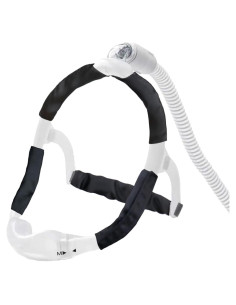 Cubiertas de Correa CPAP de Satén para DreamWear y ResMed - Negro