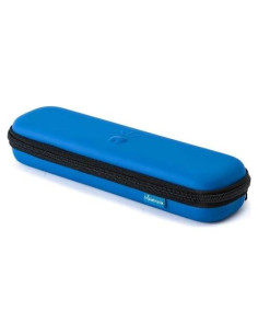 Funda de Viaje para Cepillo de Dientes Triple Bristle Azul - Compacta y Duradera