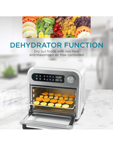 Horno de Convección Programable Elite Gourmet EAF1010D 10L