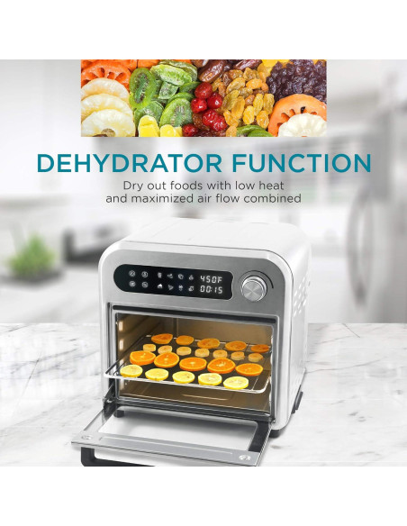 Horno de Convección Programable Elite Gourmet EAF1010D 10L