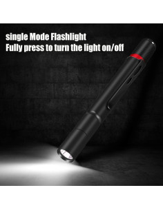 Paquete de 3 Linternas LED Bolígrafo Hilngav - 108g, 13.29cm 2