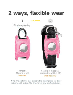 Funda Impermeable IP68 para Airtag U. EHome - Collar Perro 2 Pz 2