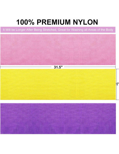 Esponja Exfoliante Africana GIGULES 3 Piezas 80x30cm