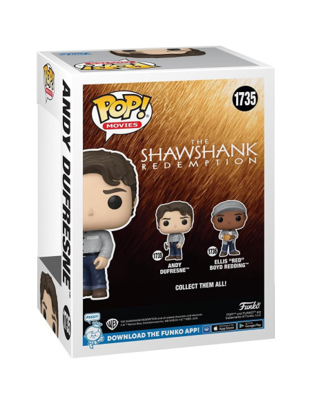 Funko POP Andy Dufresne La Redención de Shawshank 10.5 cm