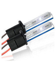 Bombillas Xenón H1 10000K Azul Oscuro HID-Warehouse (1 Par)