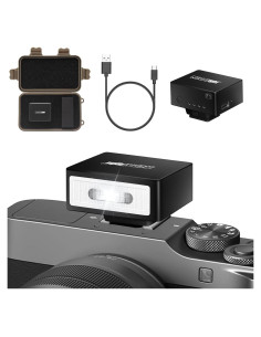 Flash Mini F1 MEDALIGHT para Cámaras Ricoh/Nikon/Canon/Fuji