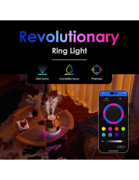 Humidificador inteligente Airversa Humelle AH1 5.5L con app