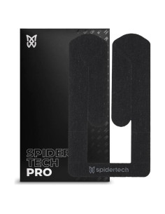Cinta Kinesiológica Pre-Cortada Spidertech para Rodilla - Negro