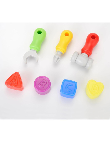 Banco de herramientas PowerTRC para niños 1-3 años con luz y sonido