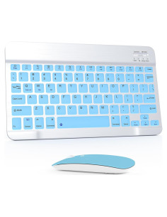 Teclado Bluetooth Inalámbrico Aolemoa Ultra Delgado QWERTY