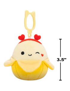 Squishmallows Clip San Valentín 5-Pack Jazwares Peluche 2