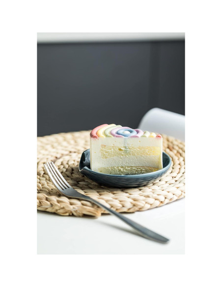 Soporte para cuchara Gomakren de cerámica azul 12.7 cm Soporte para cuchara Gomakren de cerámica azul 12.7 cm