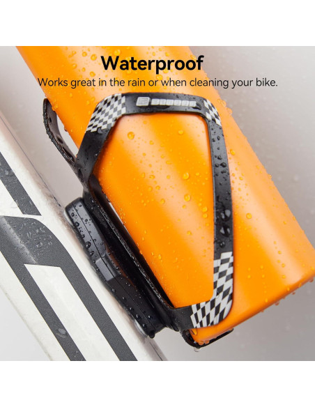 Soporte de Bicicleta Impermeable CITYWAY para AirTag - Negro