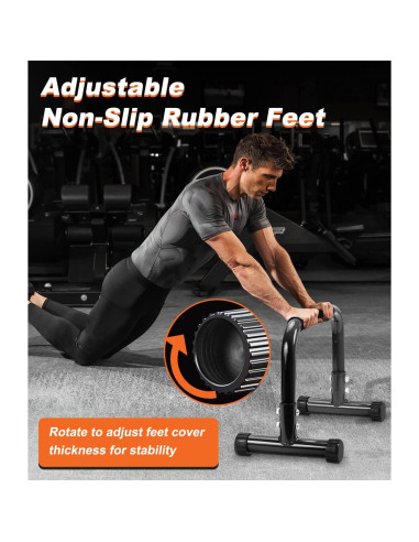 Barra de Flexiones TABEKE 30.48 cm Antideslizante 135 kg