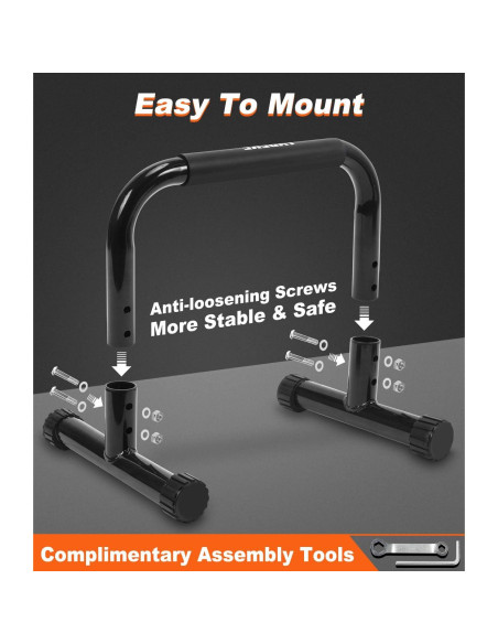 Barra de Flexiones TABEKE 30.48 cm Antideslizante 135 kg