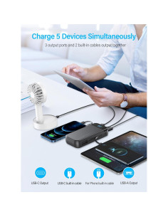 Cargador Portátil BLJIB 32000mAh Carga Rápida 22.5W QC 3.0 2