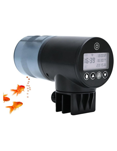 Alimentador Automático de Peces WiFi Lychee 200ml con Temporizador