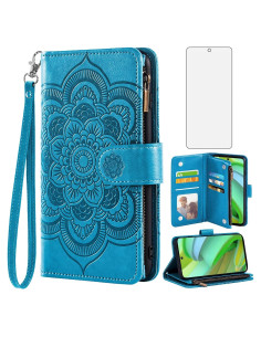Funda Asuwish para Motorola Moto G Power 5G 2023 Azul
