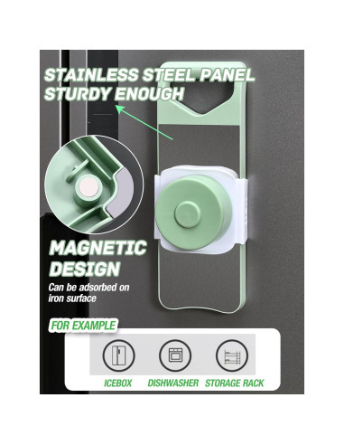 Cortador de Verduras Mandolina JIANGLAI 8 en 1 Verde con 6 Cuchillas