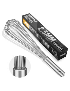 Batidor Walfos de Acero Inoxidable 36 cm - Apto Lavavajillas