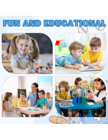 Juego de Doctor 8 PCS SHIQIKEJIPTY Kit Educativo para Niños