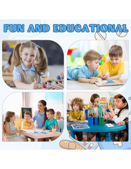 Juego de Doctor 8 PCS SHIQIKEJIPTY Kit Educativo para Niños