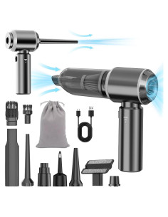 Aspiradora de Coche Portátil Inalámbrica NWDEY 20000Pa 6000mAh