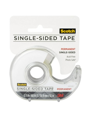 Cinta Adhesiva Permanente Scotch Create 1-Pack 1.9 cm x 101.6 m